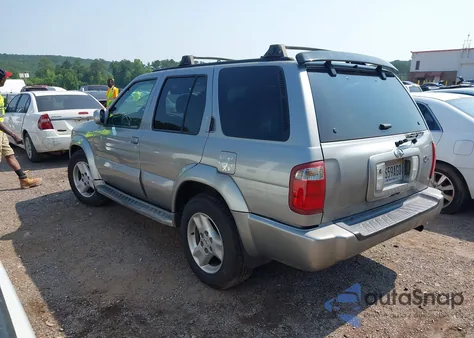 2001 Infiniti Qx4 Luxury from USA, damaged, VIN JNRDR09Y71W216653